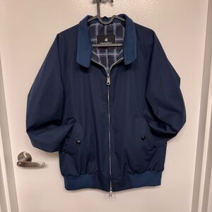 Men’s Grenfell Harrington Jacket in French Navy Blue